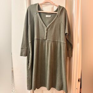 Green Terra & Sky Dress